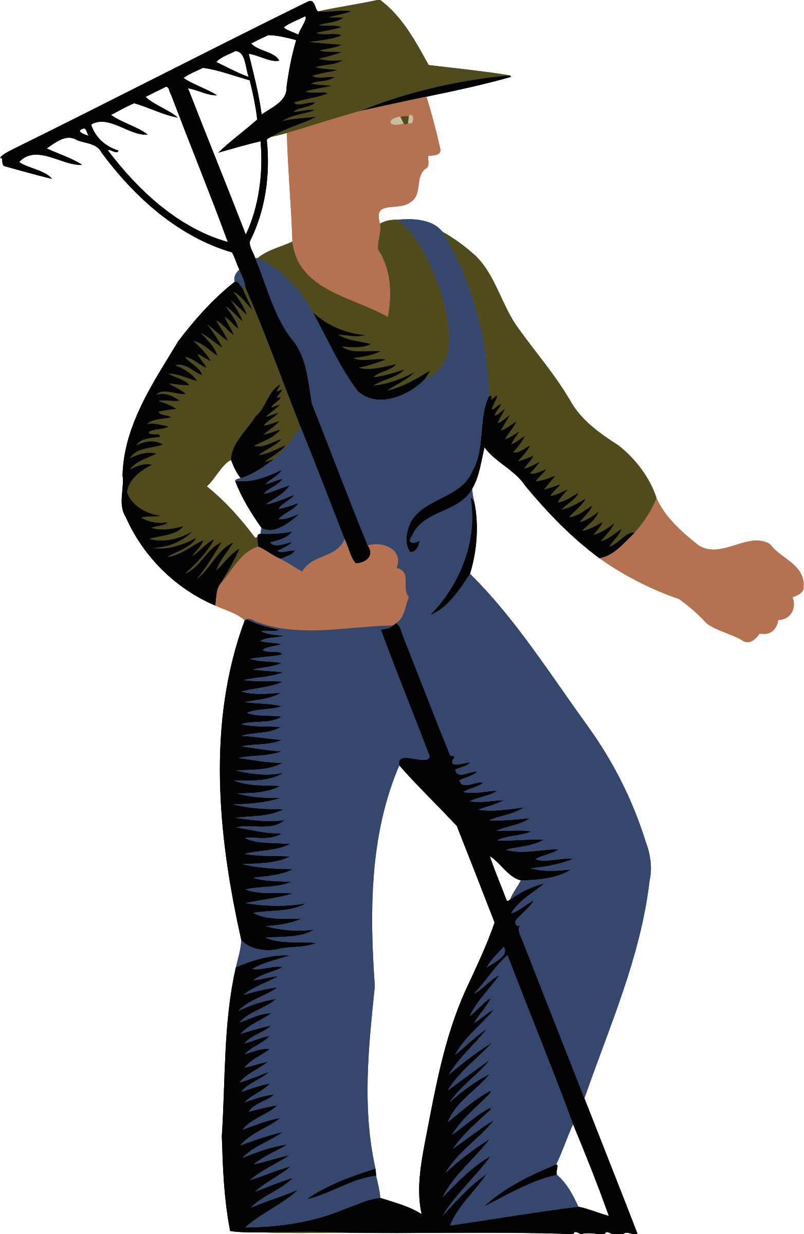 Big Image - Laborer Clipart (1564x2400)