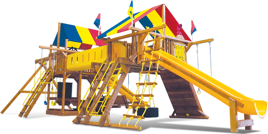 Rainbow's - Playground Slide (892x447)