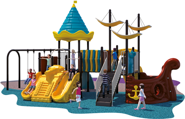 Пираты Tp13 - Playground Slide (610x546)