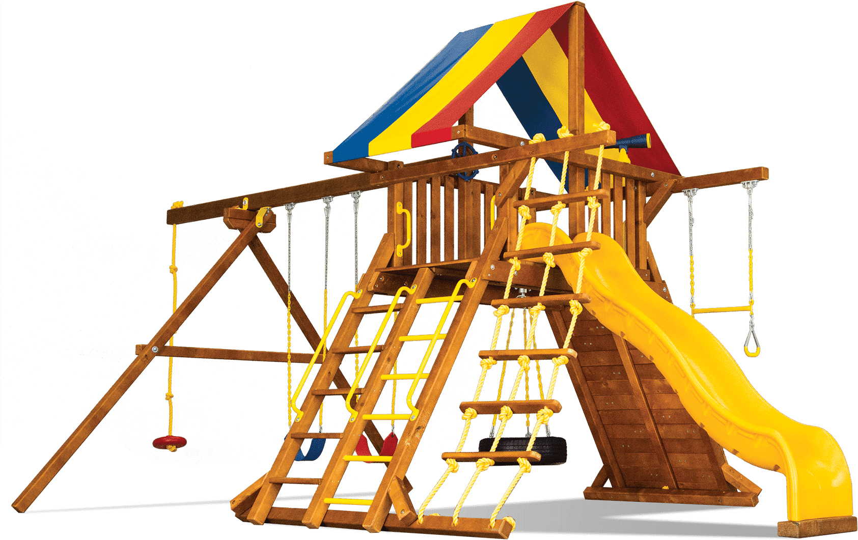Rainbow's - Backyard Playworld (1693x1127)