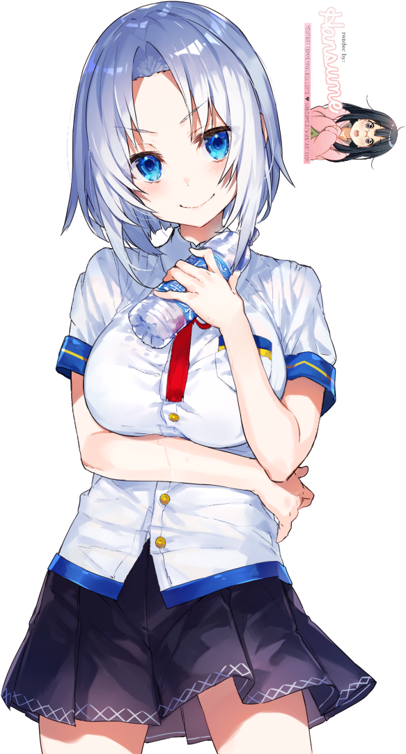Anime Girl - 物理 的 に 孤立 し て いる 俺 の 高校 生活 (678x1100)