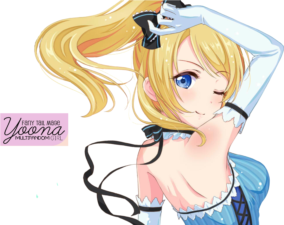 Eli Ayase Version 2 Render By Yoonafandom - ラブ ライブ 絵里 誕生 日 (1024x768)