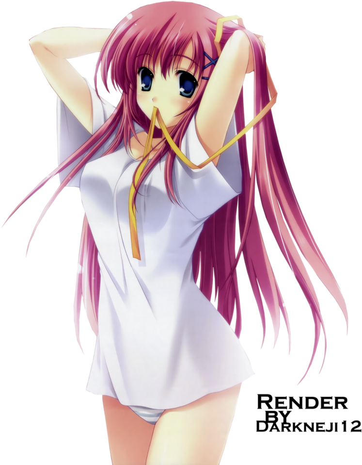 Anime Render 2 By Darkneji12 - 美女 日曆 2018 (793x1007)