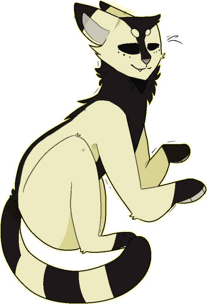 Request By Marble Cat Paws - Cartoon (1024x1085)
