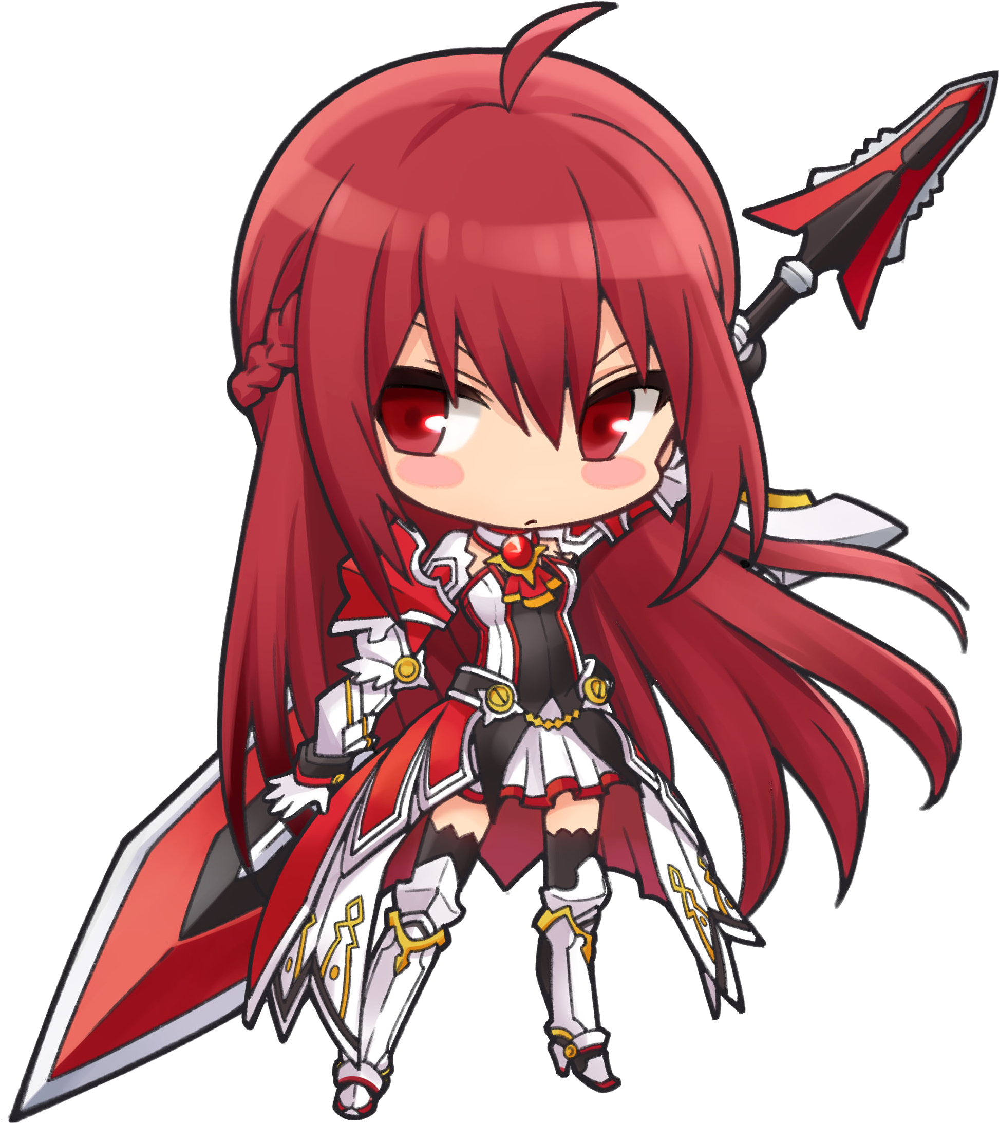 Http - //i - Imgur - Com/yqtfqbi - Elsword Chibi (2014x2689)