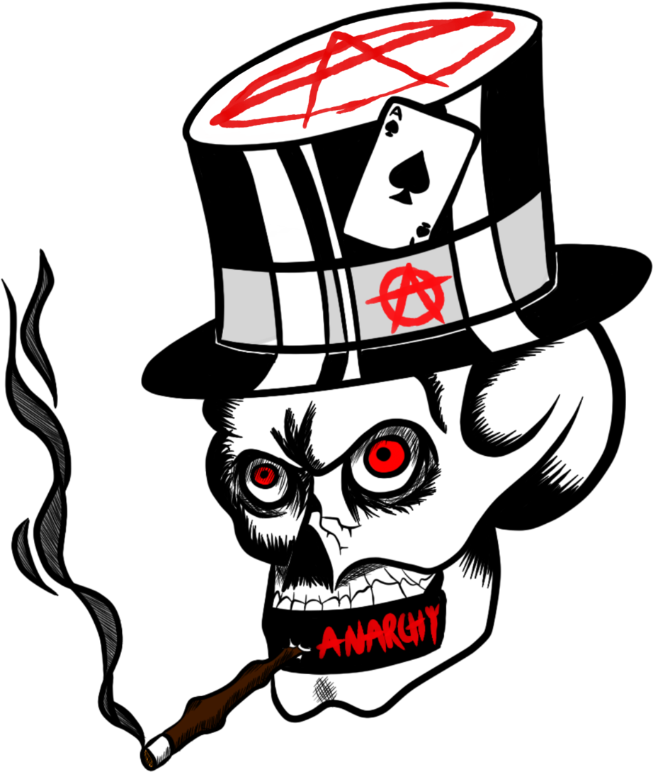 Ararchy Skull By Vampire-minded - Art (1024x1183)