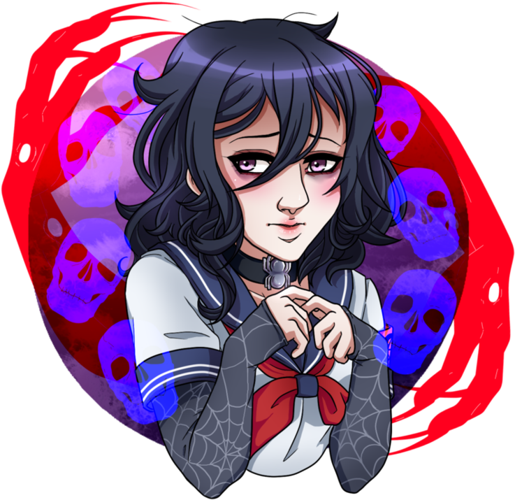 Yandere Simulatorsims - Яндере Симулятор Ока Руто Арт (955x836)