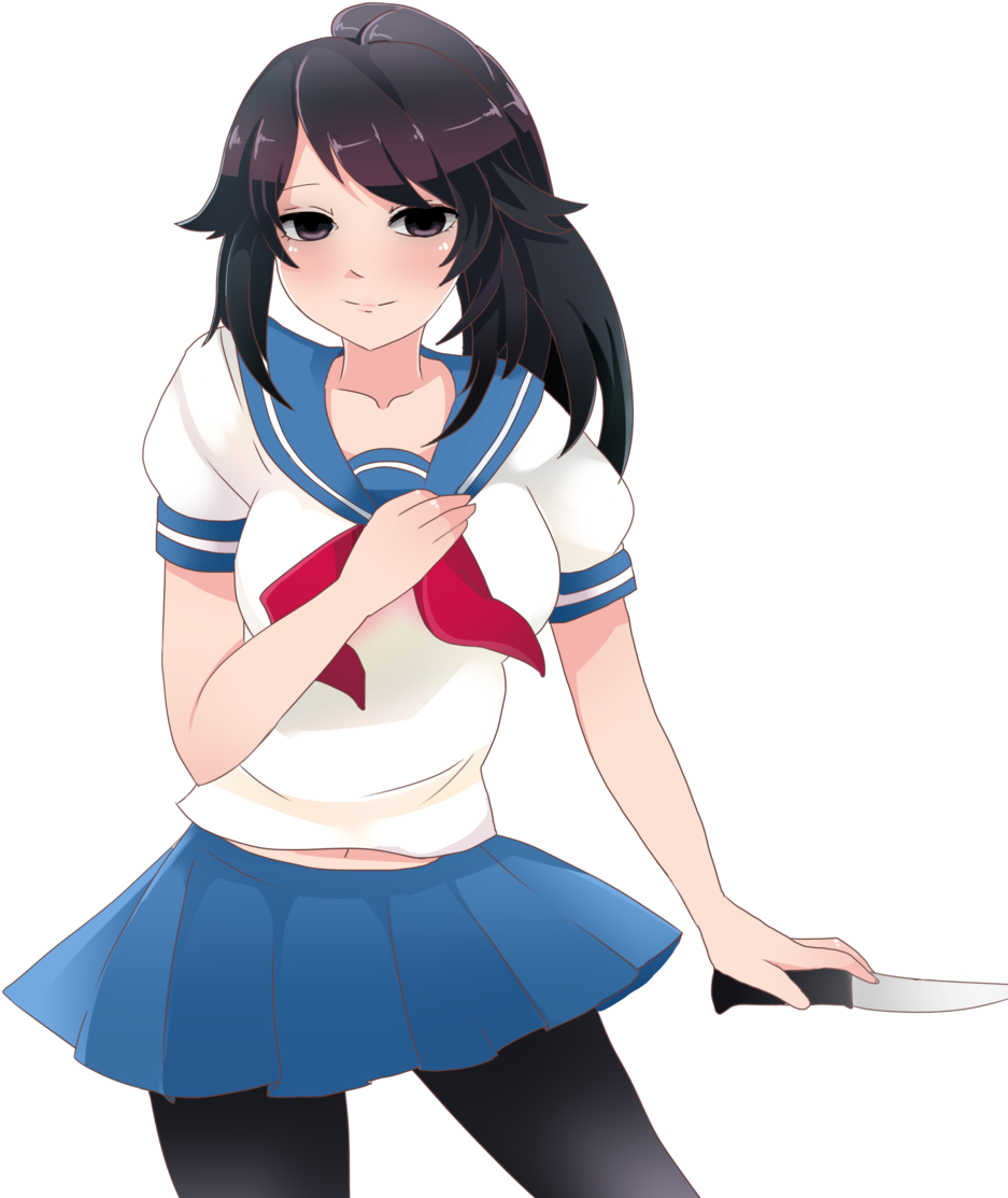 Yanchan - Yandere Simulator (1024x1135)