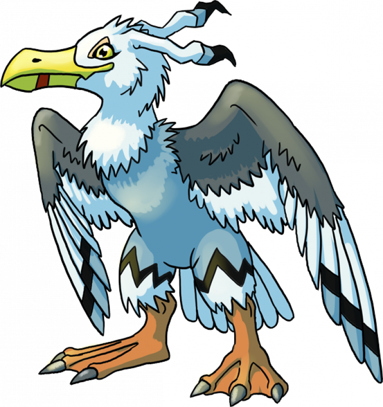 Seagull Monster Design - Bald Eagle (770x819)