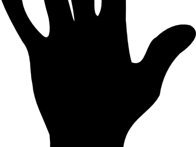 Black Hand Cliparts - Sign Language (640x480)