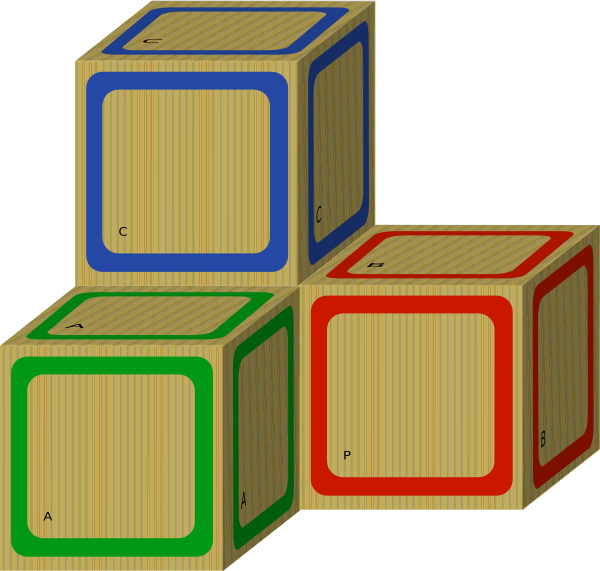 Blocks Clip Art (600x571)
