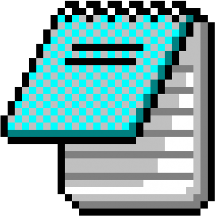 Windows 95 Notepad - Splatoon (470x470)