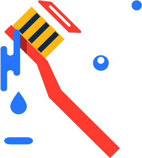 Tooth Brush Free Icon - صور فرشاة الاسنان كرتون (512x512)