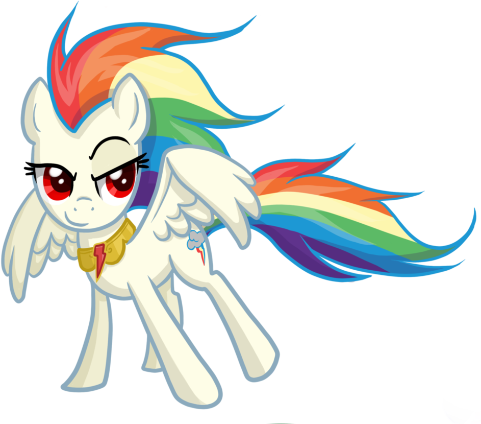 Super Rainbow Dash By Thecheeseburger - Rainbow Dash (951x840)