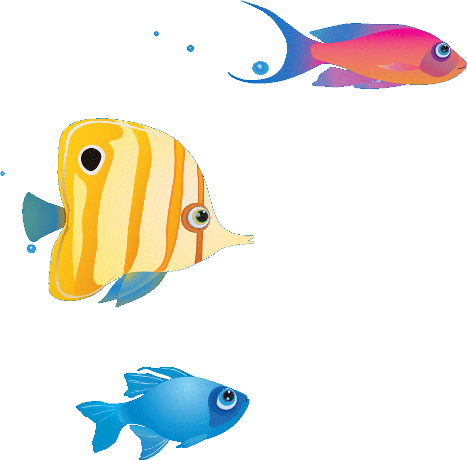 Animated Fish Pics - Clip Art (1100x1100)