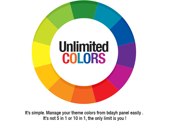 3 Heathflex Theme Wordpress Theme For Mecdical Theme - Color Wheel (616x433)
