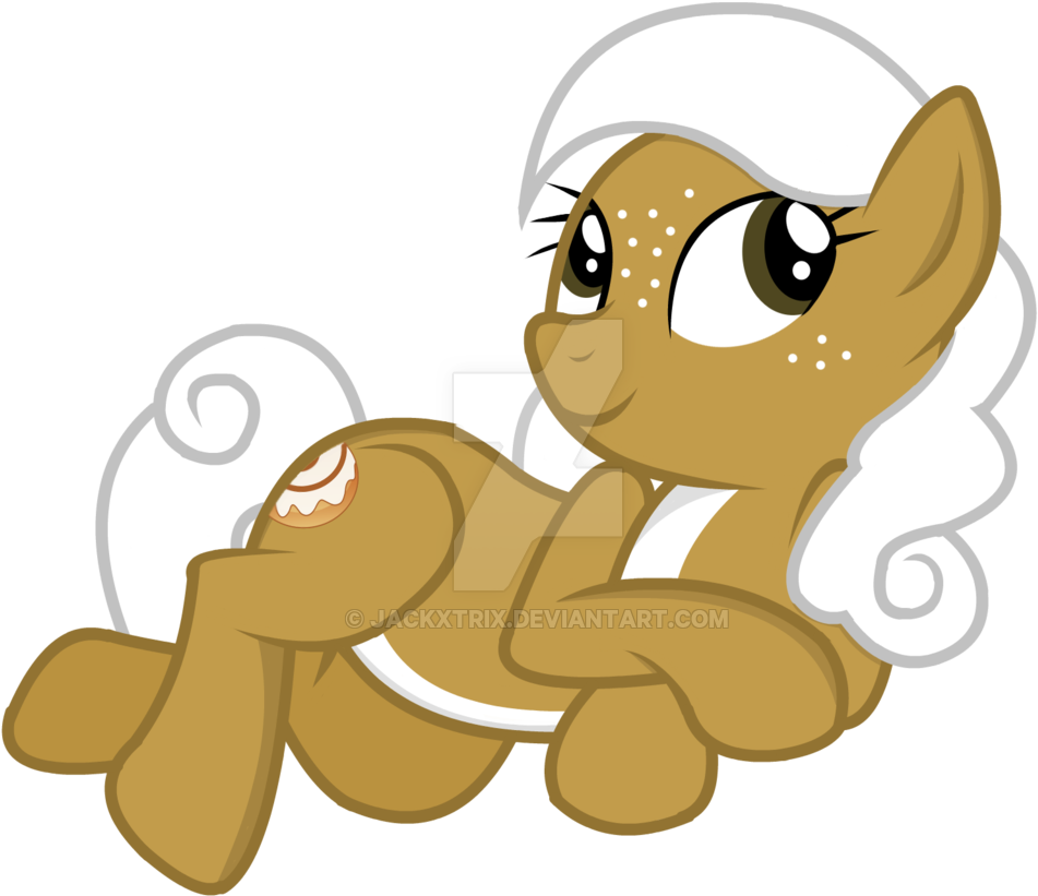 Cinnamon Roll By Jackxtrix - Mlp Cinnamon Roll (1024x873)