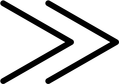 Fast Forward Thin Double Arrows Vector - Scalable Vector Graphics (400x400)