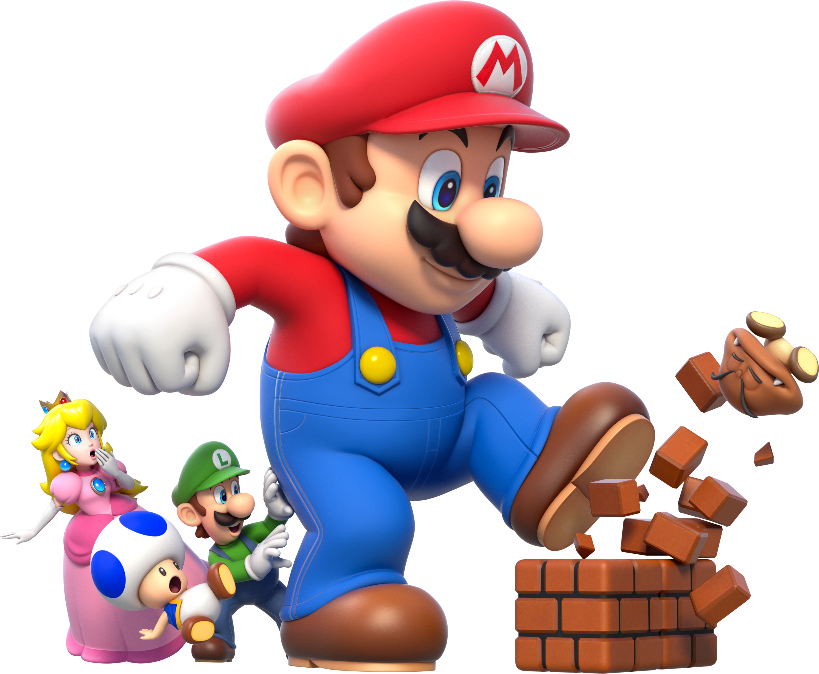   Cheep Cheep Mario (2832x2331)