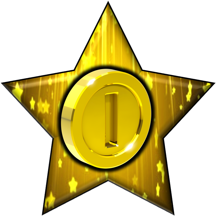 Coin Star - Circle (688x688)
