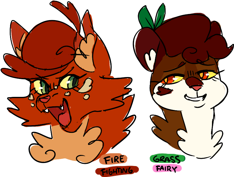 Squirrelflight And Leafpool - Graystripe (857x689)