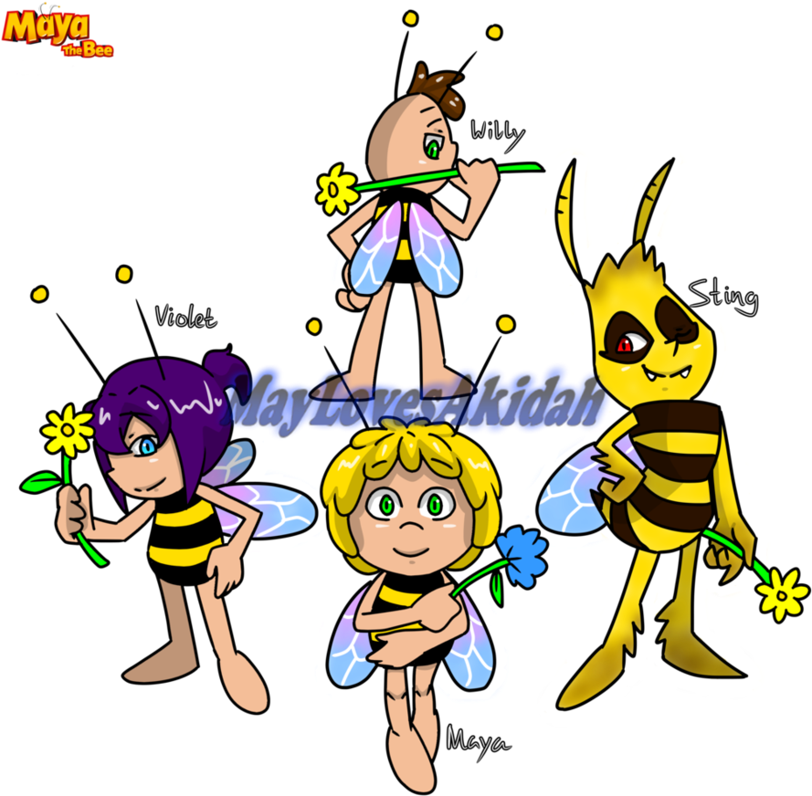 Maya The Bee - Cartoon (905x882)