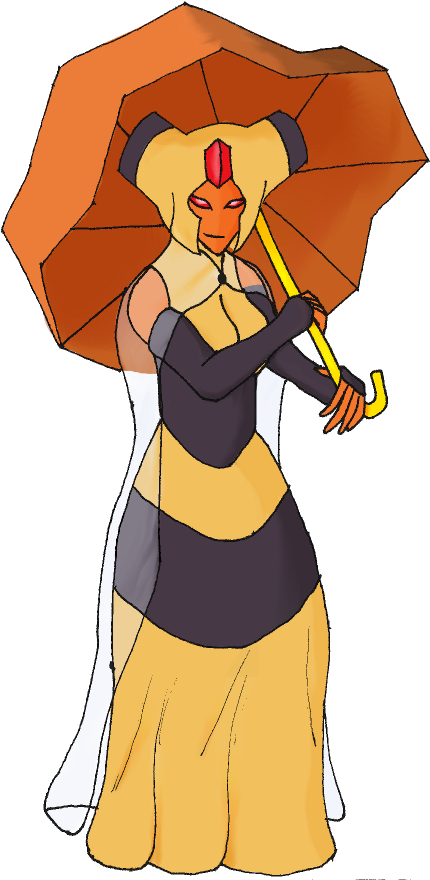 Vespiquen - Cartoon (450x891)