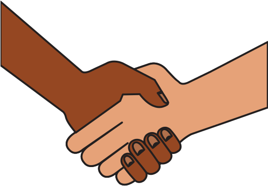 Hand Shake Isolated Icon - Icon (550x550)