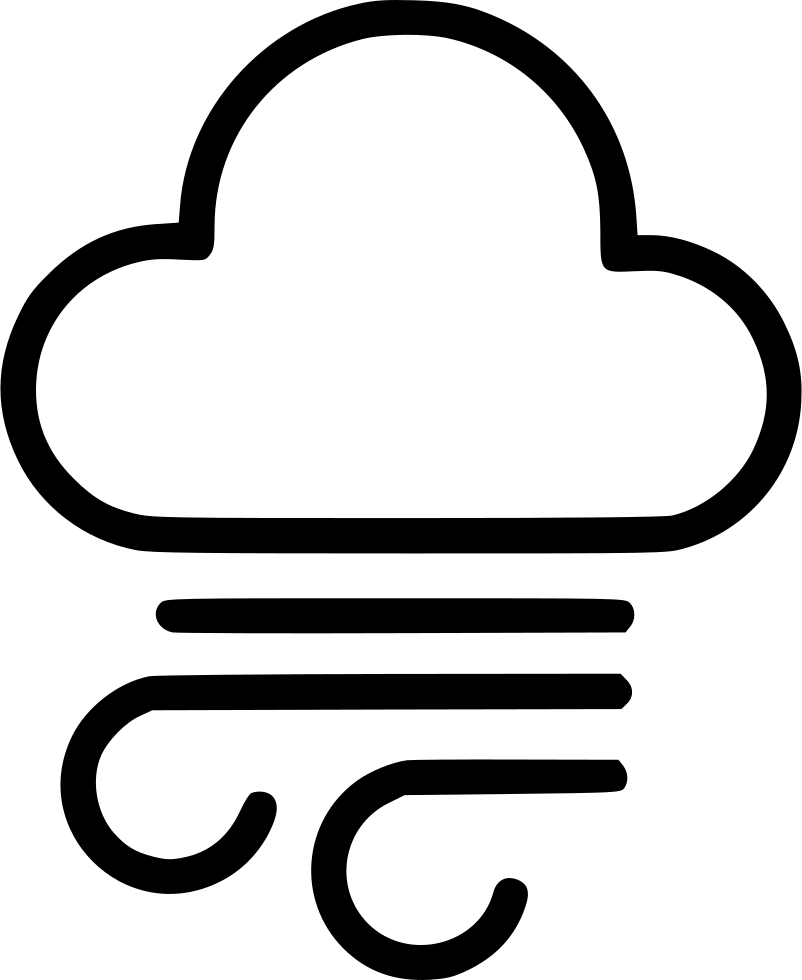 Weather Thunder Cloud Cloudy Storm Dark Comments - 标志 (802x980)
