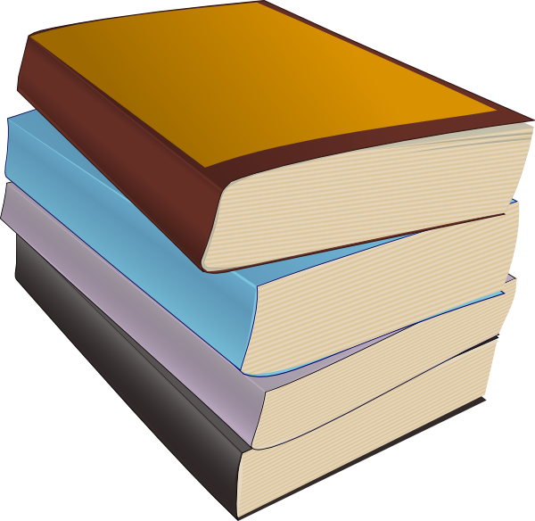 Paperback Clipart (600x584)