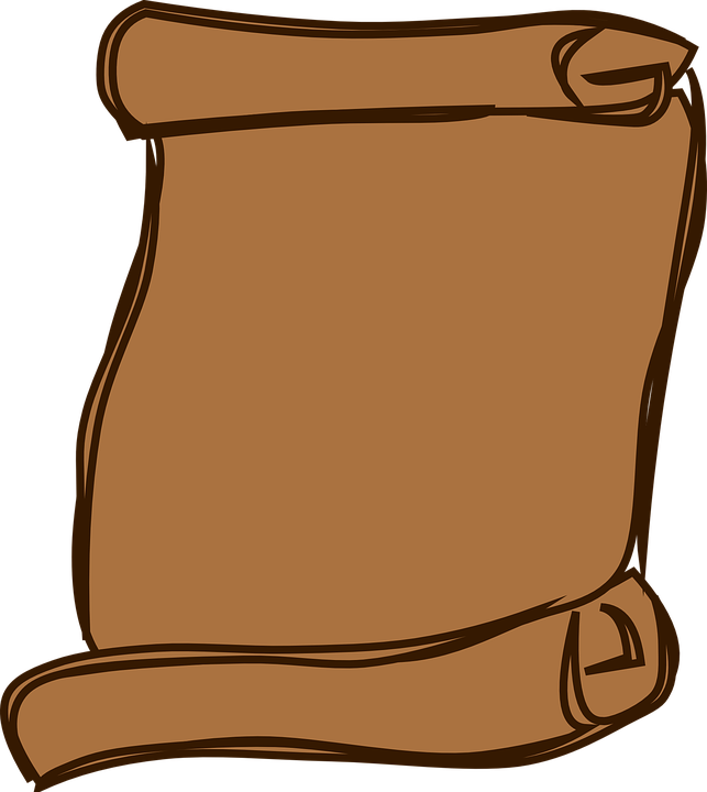 Scroll Clip Art At Clkercom Vector Online - Paper (643x720)