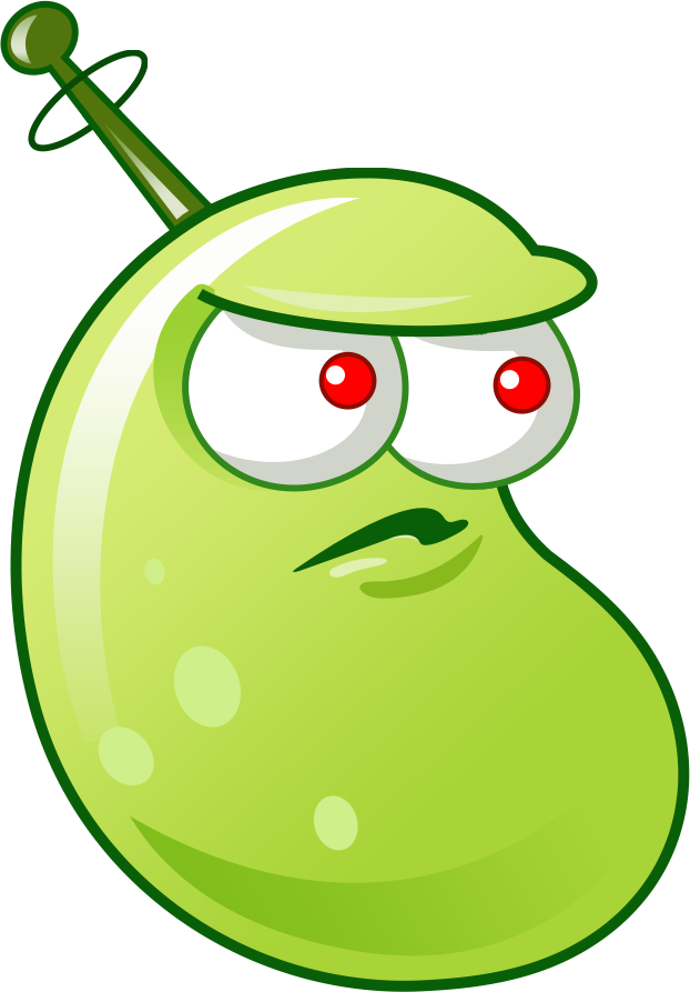 Laser Beans - Pvz 2 Laser Bean (622x893)