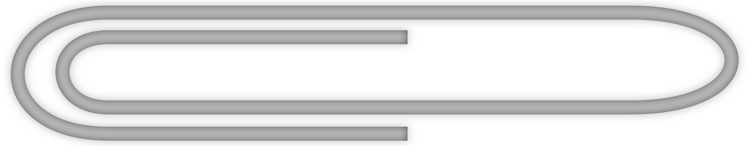 Big Image - Horizontal Paper Clip (2400x502)