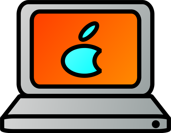 Free - Mac Clip Art (600x468)