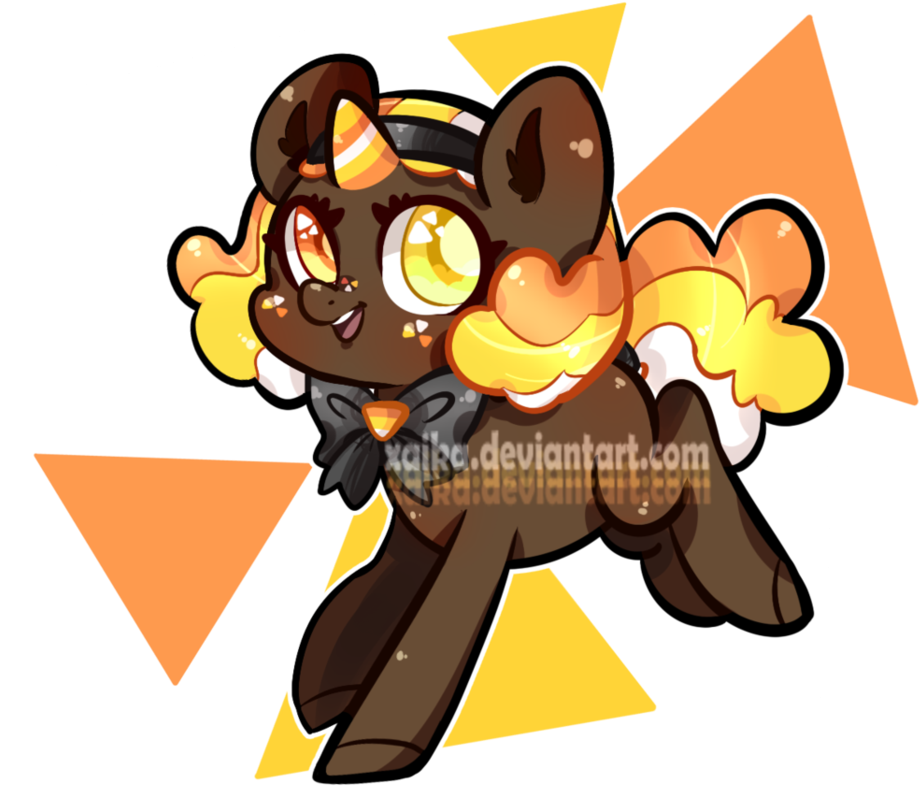 Candy Corn Adopt Auction - Cartoon (957x834)