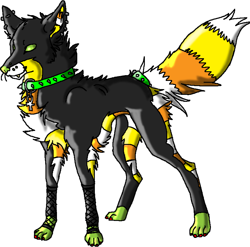 Candy Corn Fox Base Drawing By Candycornfox - Fox Corn (825x815)