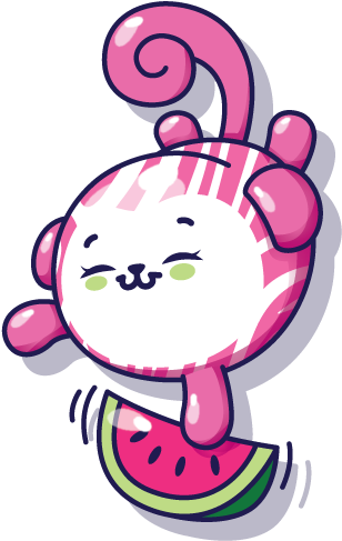 Ooky The Monkey - Pikmi Pops Coloring Pages (496x496)