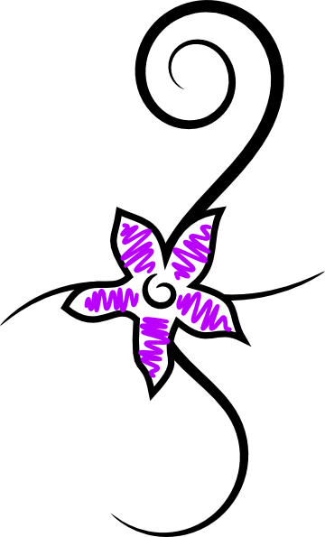 Gambar Bunga Yang Simpel (360x595)