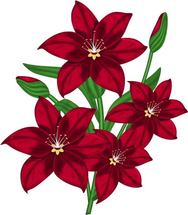More Information - Flower Designs For Chart (629x697)
