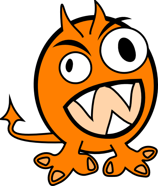 Evil Monster Clip Art (504x594)