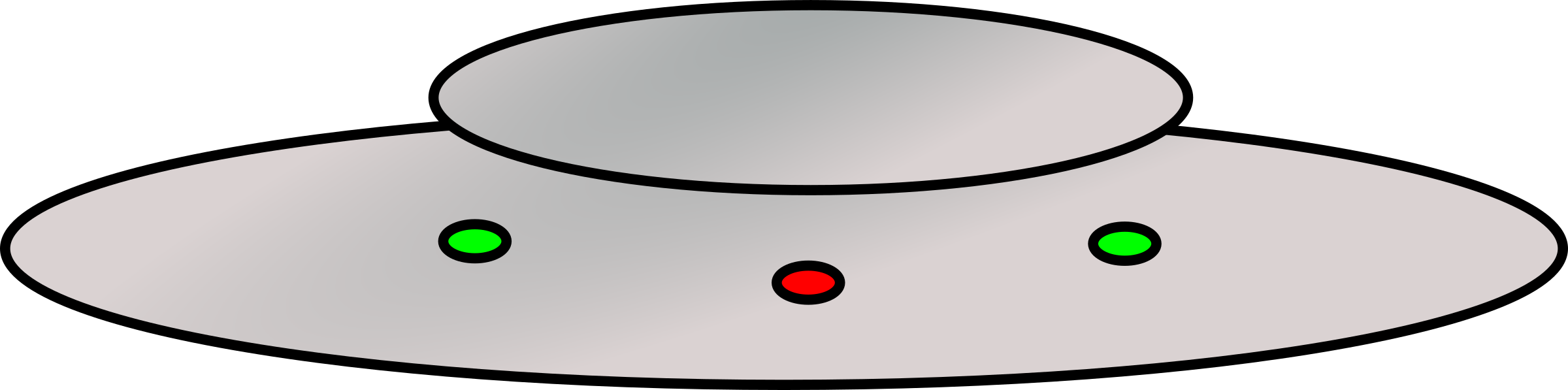 Big Image - Space Pod Clipart (2400x597)