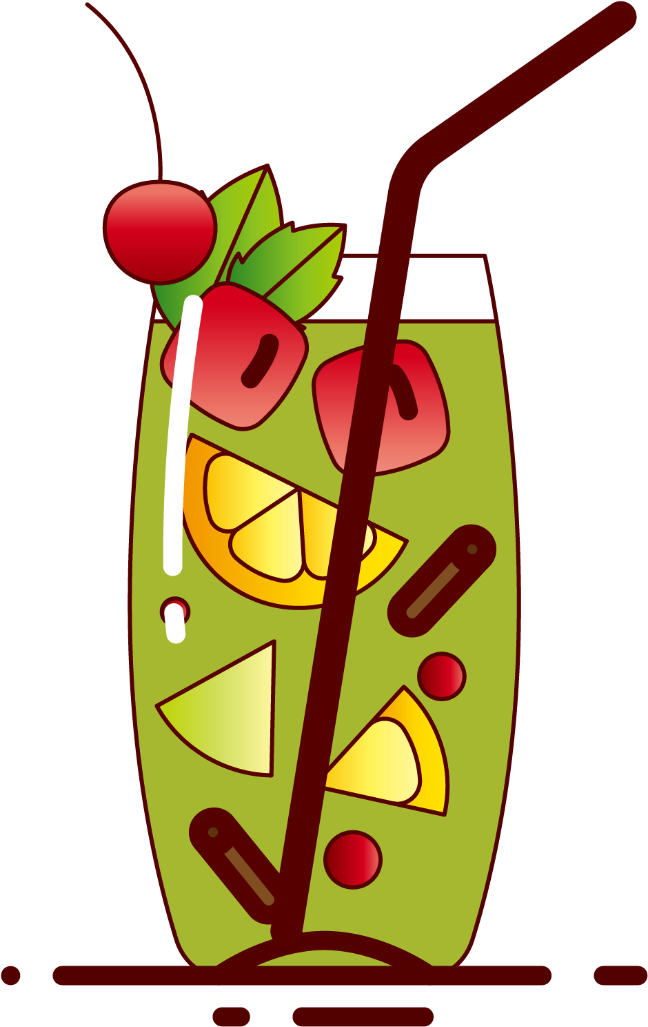 Ice Cream Juice Green Tea Iced Tea Drink - Drink (1500x1500)