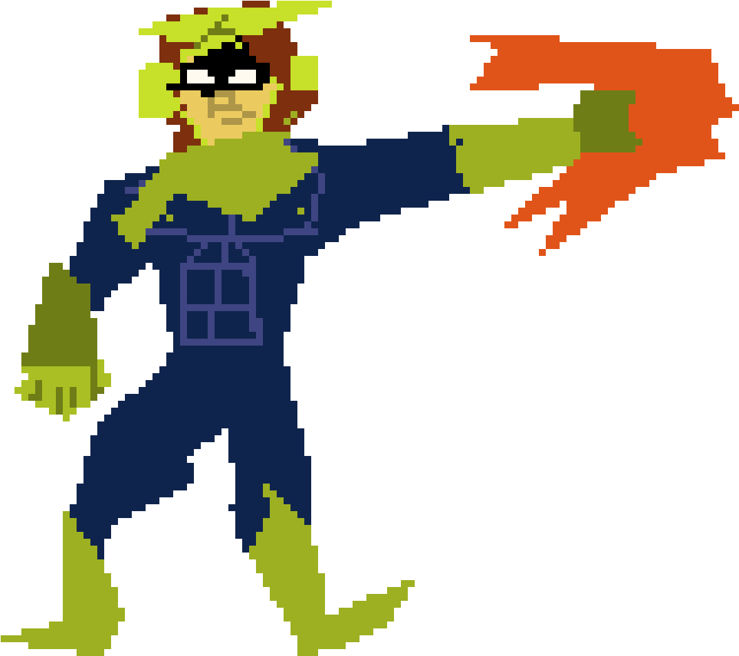 Falcon Punch - Pixel Art (1350x980)
