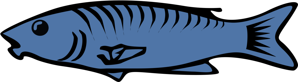 Fins Clipart Fish Food - Cartoon Fish To Eat (1280x640)
