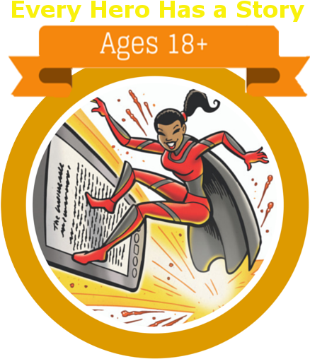 Avoid The "summer Slide" - Superhero (437x537)