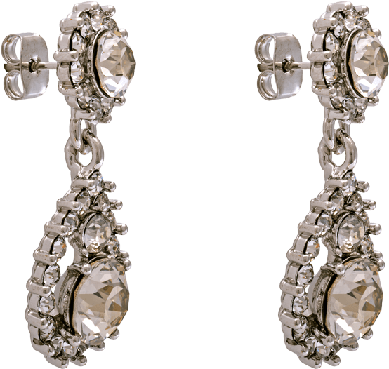 Sofia - Crystal - Lily & Rose Sofia Earrings In Crystal (1000x1000)