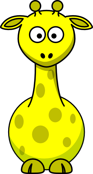 Cartoon Giraffe (318x597)