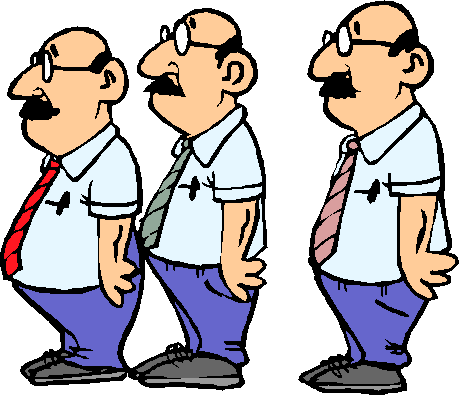 Triplets - Cartoon (459x395)
