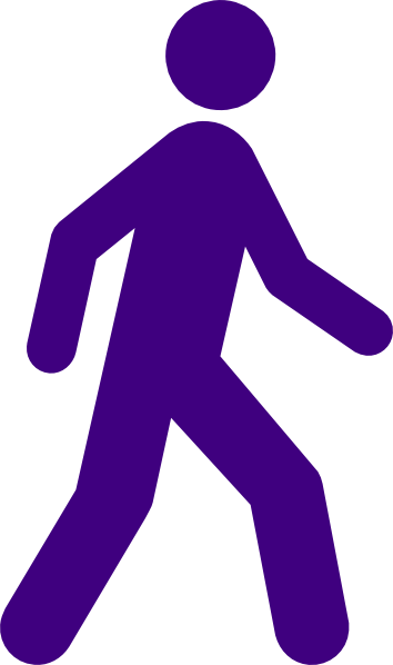 Walking Icon Png (354x598)