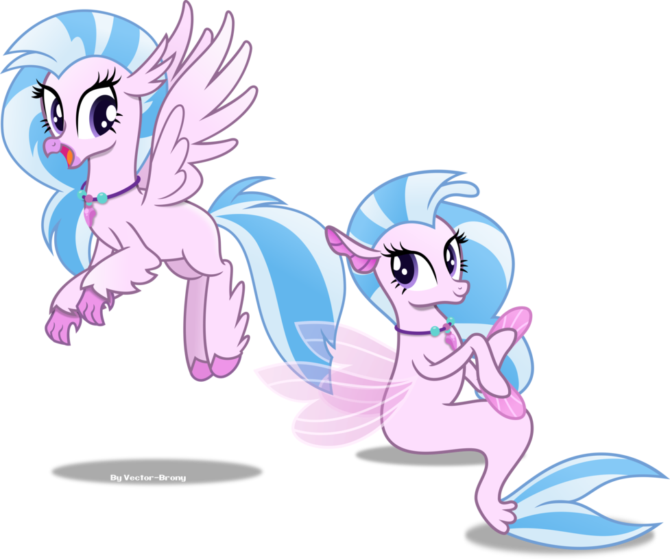 Silver Stream By Vector-brony - Mlp Silver Stream (977x817)